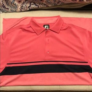 Heather Color Block Lisle Self Collar